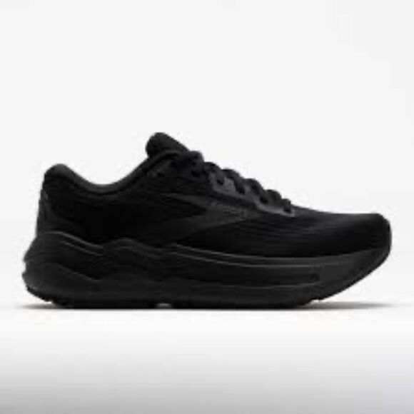 Brooks Ghost Max Men\'s Black/Black/Ebony Athletic‎ Shoes Wide Width Sz 9 (2E) main image 5